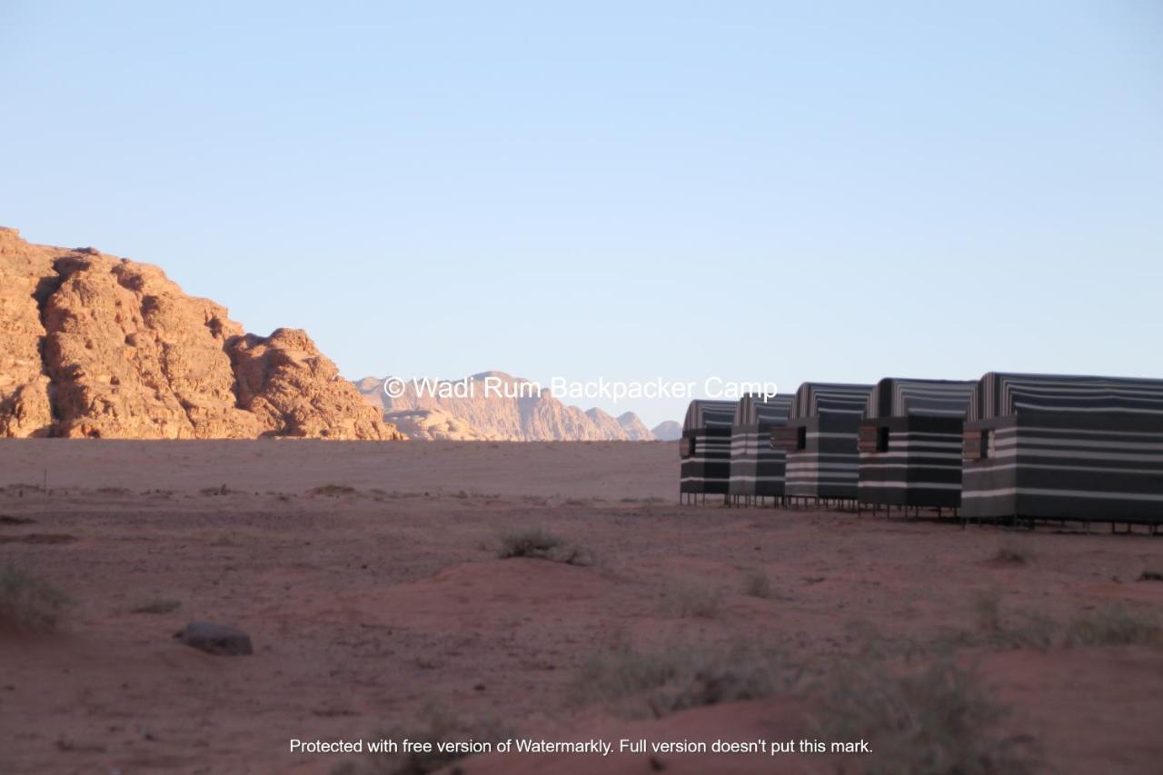 Wadi Rum Backpacker Camp Exterior foto