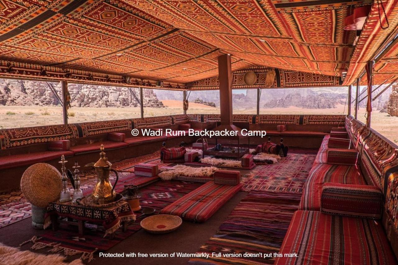 Wadi Rum Backpacker Camp Exterior foto