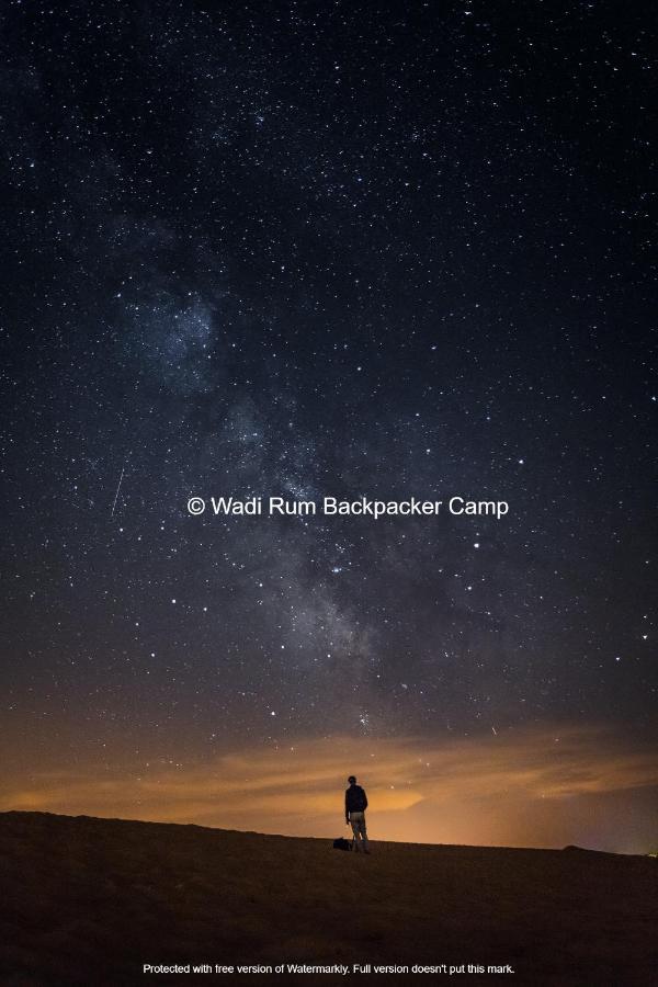 Wadi Rum Backpacker Camp Exterior foto