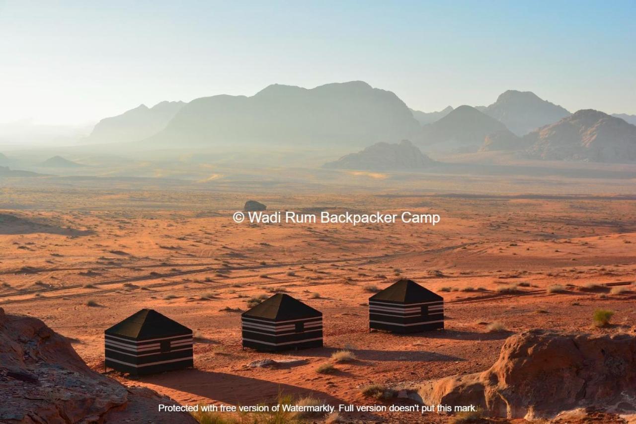 Wadi Rum Backpacker Camp Exterior foto